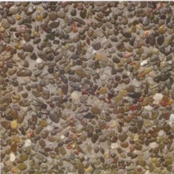 Πλάκες Πεζοδρομίου Με Βότσαλο Γκρί